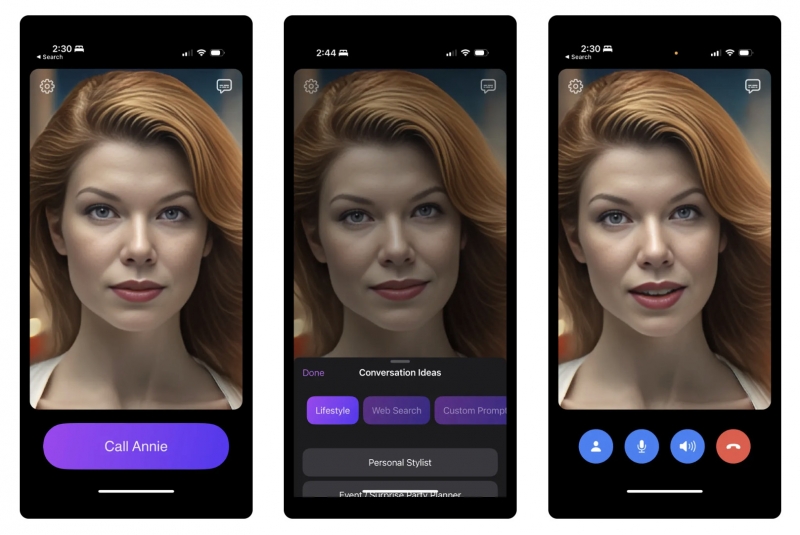 Call Annie: вышло приложение для iPhone, которое позволяет разговаривать с ChatGPT по видеосвязи