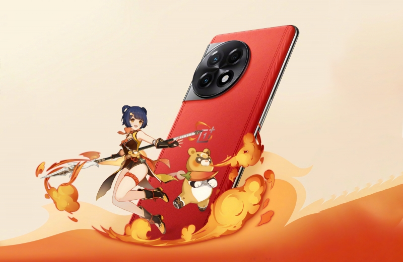 Представлена специальная версия OnePlus Ace 2 для фанатов Genshin Impact
