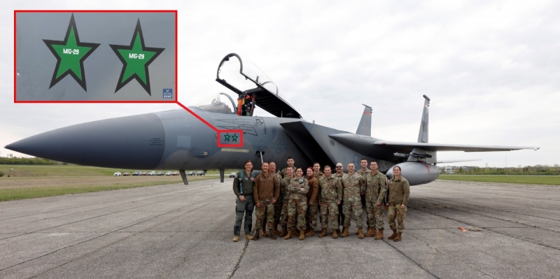 ВВС США отправили в музей единственный истребитель F-15C Eagle, который уничтожил два российских самолёта МиГ-29 в одном бою