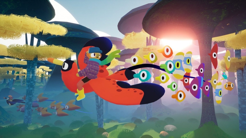 Annapurna Interactive анонсировала Flock - это кооперативную игру о коллекционировании летающих существ и общении с друзьями