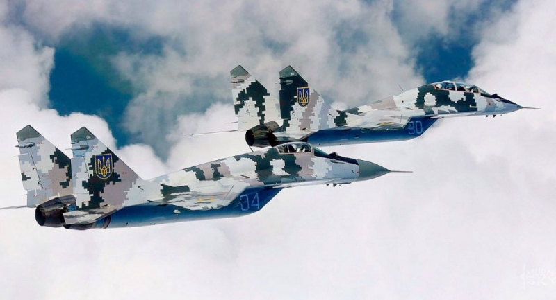Украина получила от западных стран 45 советских самолётов, включая истребители МиГ-29 и штурмовики Су-25