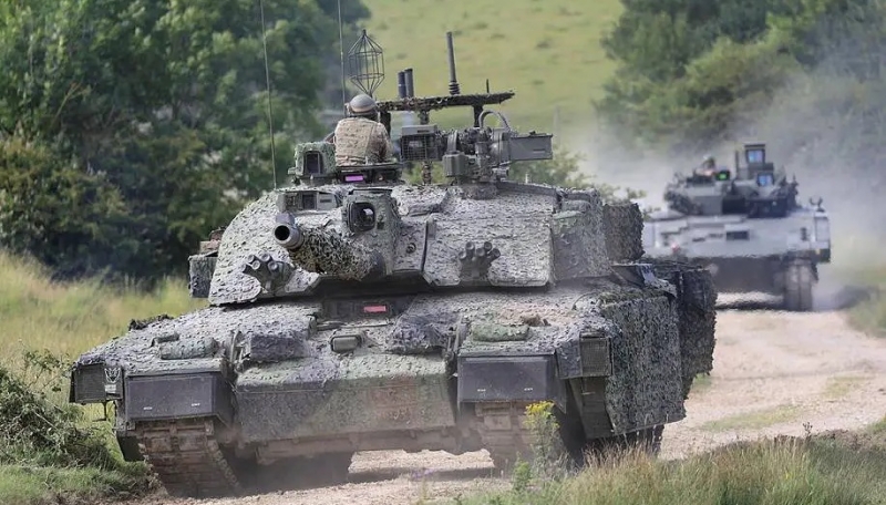 Великобритания показала танк Challenger 2 TES Megatron в модификации для военных операций в условиях городских территорий