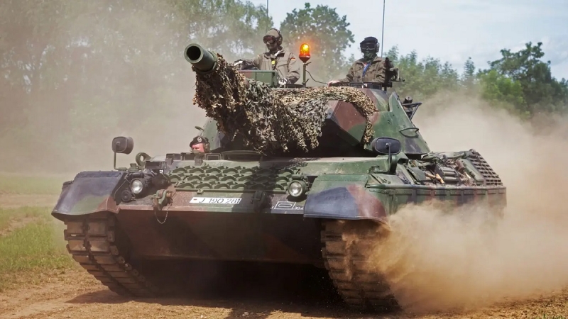 10 танков Leopard 1A5, радар TRML-4D и 16 беспилотников VECTOR – Германия объявила новый пакет помощи Украине