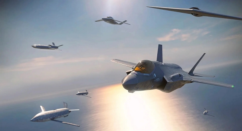 ВВС США скоро раскроют ключевые детали программы беспилотных летательных аппаратов совместного использования для F-35 и истребителя шестого поколения