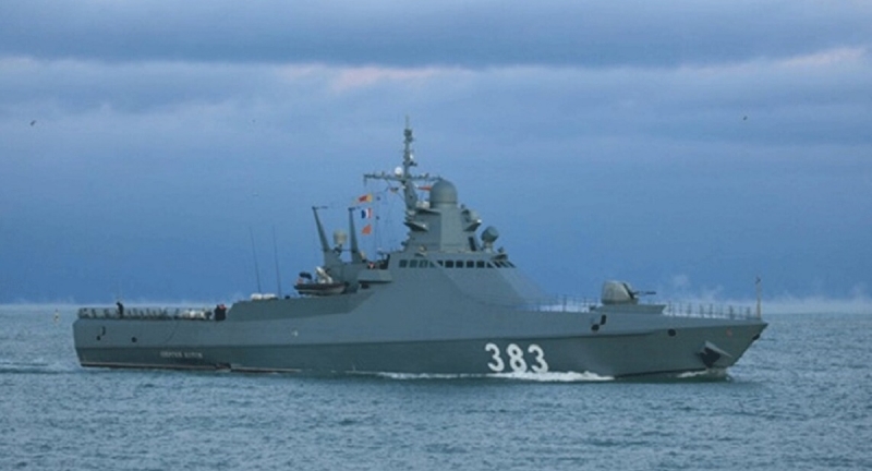 Разведка Украины официально подтвердила удар морским дроном по новейшему российскому кораблю «Сергей Котов», который был введён в эксплуатацию способен нести ракеты Х-35 и «Калибр»