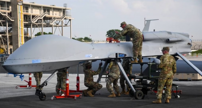Американский дрон Gray Eagle 25M получит радар Eagle Eye для отслеживания вражеских БПЛА в радиусе до 200 км