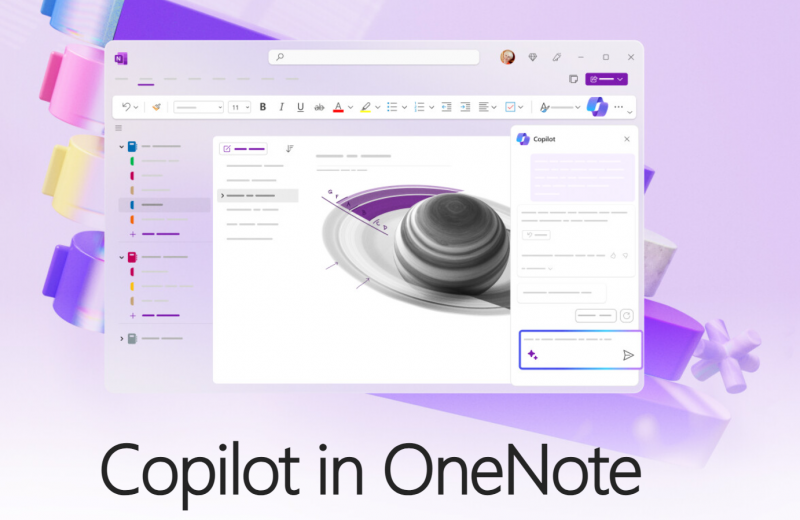 Microsoft добавит ИИ-ассистента Copilot в приложение OneNote в ноябре
