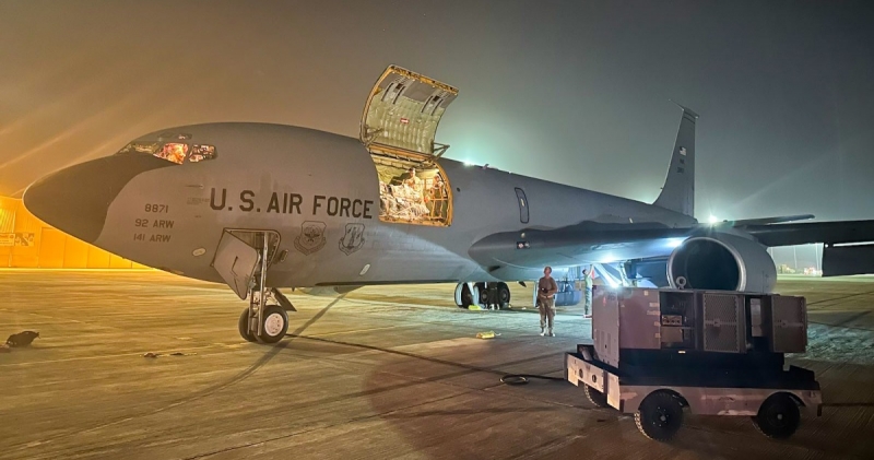 США отправили в Саудовскую Аравию воздушные заправщики KC-135 Stratotanker для замены KC-10 Extender, которые ушли на пенсию после более чем 30 лет службы