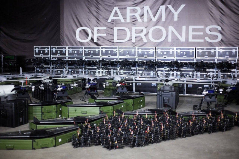 «Армия дронов» передала ВСУ более 2000 беспилотников украинского производства