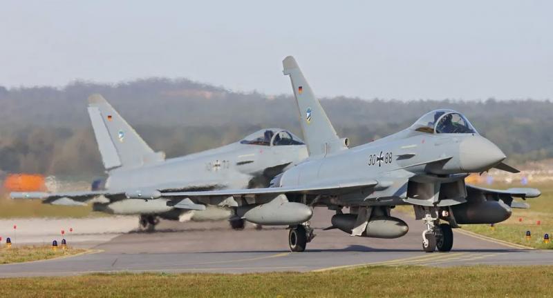 Германия ещё не определилась насчёт продолжения закупок истребителей Eurofighter Typhoon Trance 5