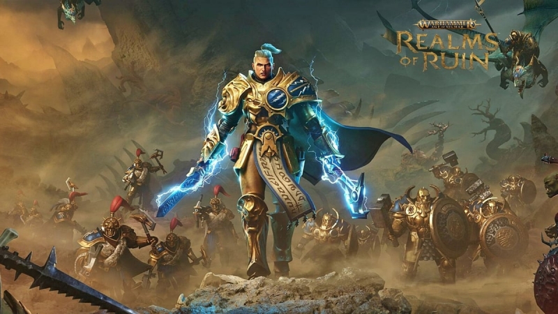 На PC, PlayStation 5 и Xbox Series состоялся релиз стратегии в реальном времени Warhammer Age of Sigmar: Realms of Ruin
