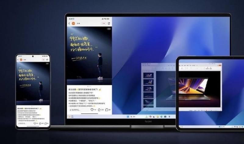 Xiaomi раскрыла возможности совместного использования смартфонов Redmi K70 и ноутбуков Redmi Book 2024 с HyperOS