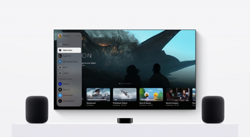 Apple анонсировала стабильную версию tvOS 17.2 с обновлённым приложением Apple TV