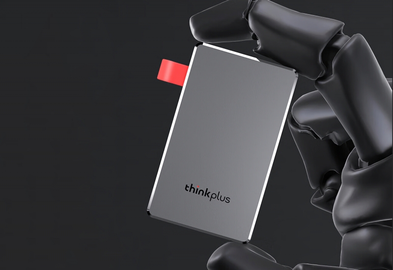Lenovo представила портативный SSD-накопитель ThinkPlus с объёмом до 1 ТБ и ценой от $55