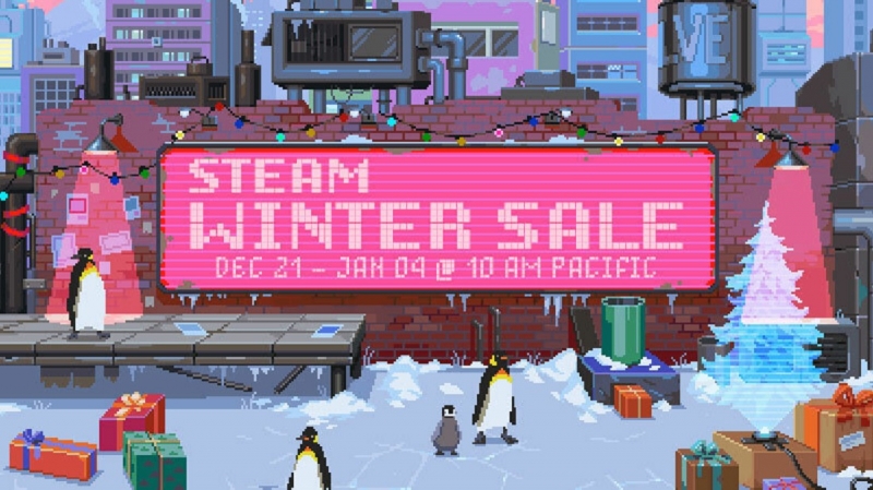 В Steam началась масштабная Зимняя распродажа: геймерам предлагаются огромные скидки на тысячи товаров