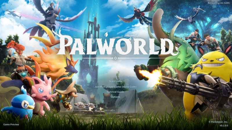 Пиковый онлайн ролевого шутера Palworld в Steam достиг 561 тысячи пользователей