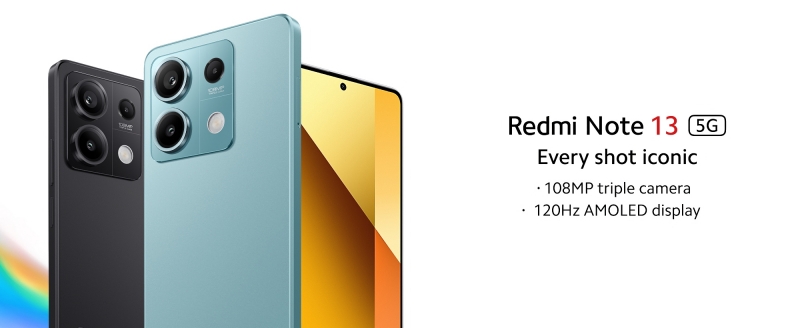 Xiaomi выпустила Redmi Note 13 5G на глобальном рынке