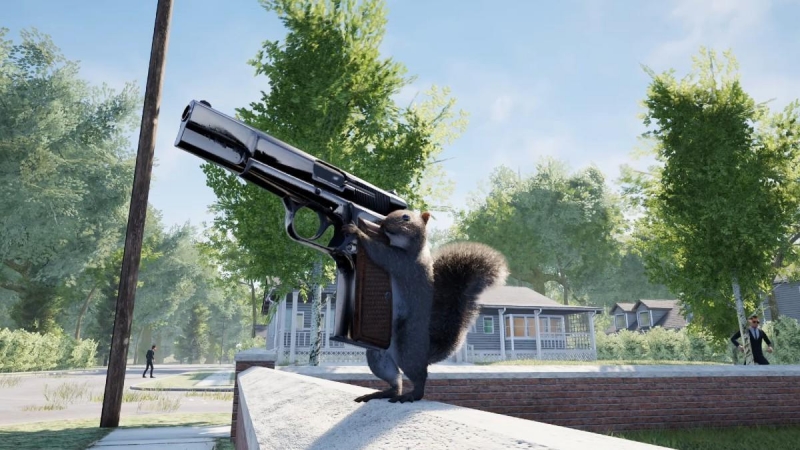 Разработчики безумного экшена Squirrel with a Gun выпустили новый трейлер и раскрыли сроки выхода игры