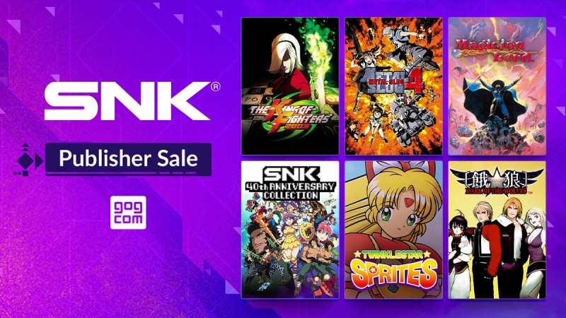 Классики стало больше: в GOG добавили еще 24 ретро-игры от SNK
