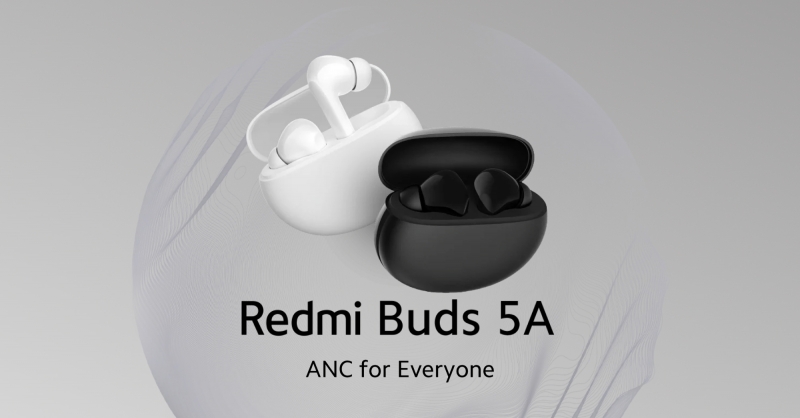 Redmi Buds 5C: ANC, Bluetooth 5.3, защита IPX4, автономность до 36 часов и поддержка Google Fast Pair за $24